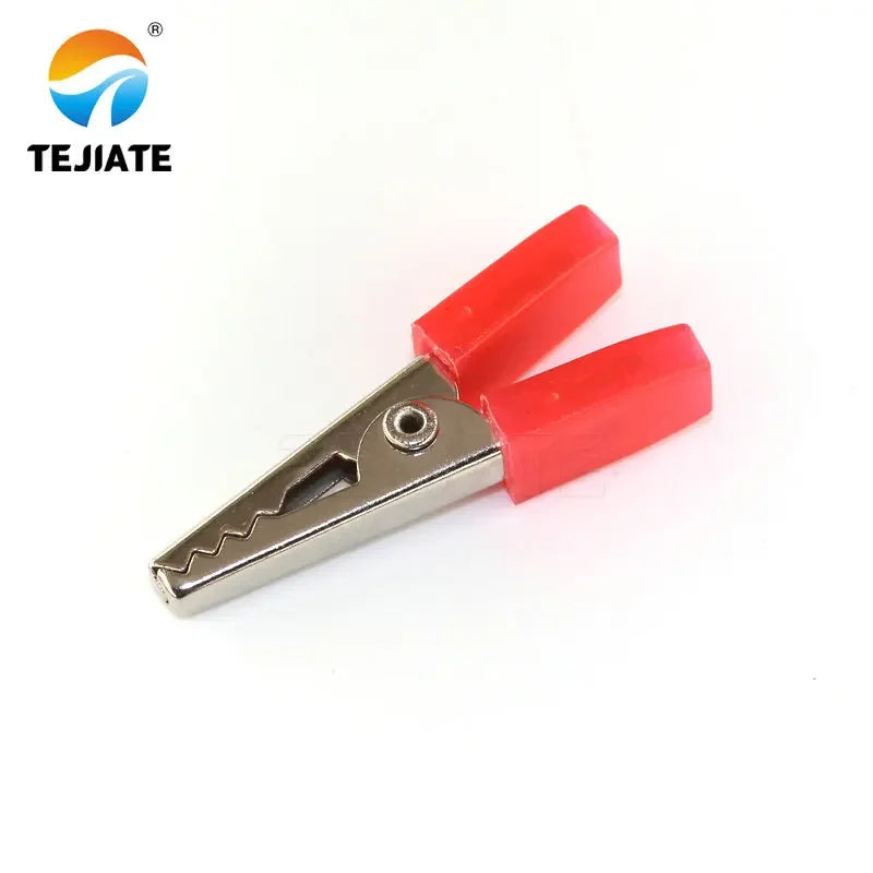 10PCS Alligator Clip Small/Large Electric Clamp Battery Clip Power Test Tong Experiment Tool