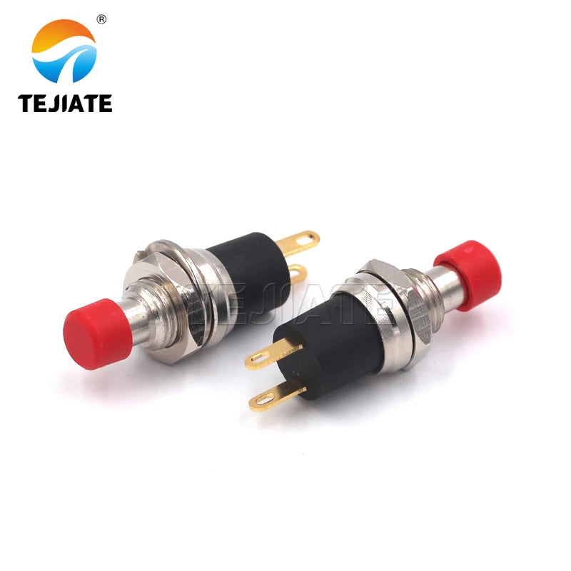 self-locking switch Metal button Waterproof button2A 36Vswitch Horn doorbell car modification