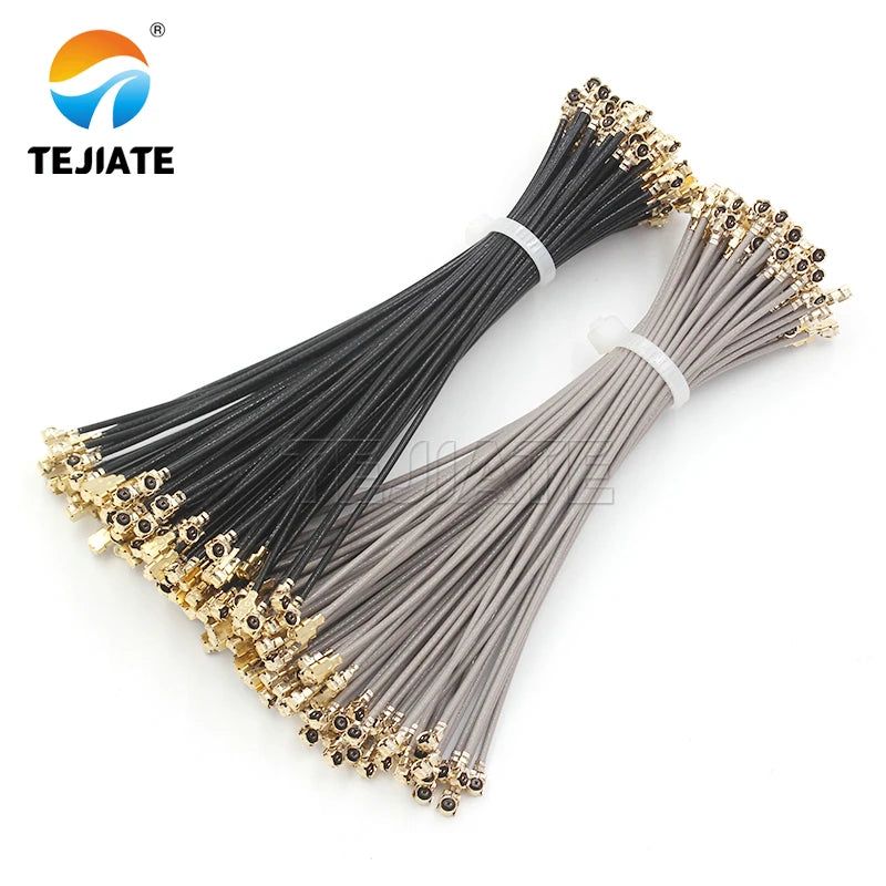 5PCS IPEX CABLE IPX female Plug to u.fl / ipx Female Jack IPEX4 MHF4 Wire Connector rf0.81 Jumper Cable