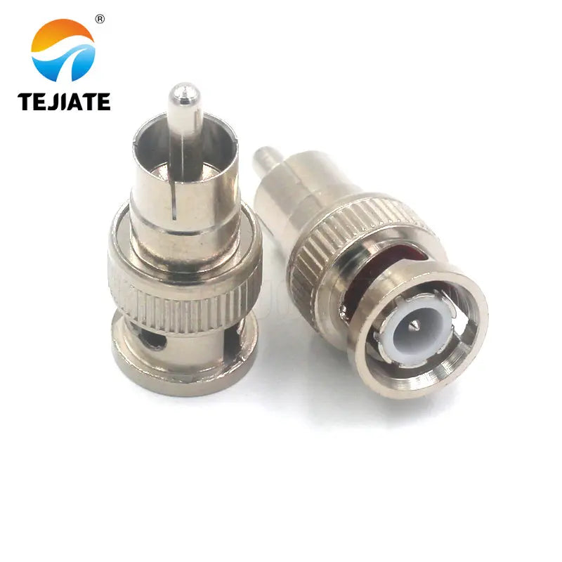 5PCS BNC to RCA adapter BNC-RCA male female direct conversion RF coaxial adapter plug, used for system CCTV cameras