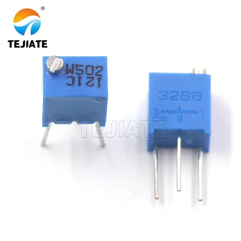 5pcs 3266W top adjustment adjustable precision potentiometer 1K 2/5/10/20/100/200/500K 103 multi-turn