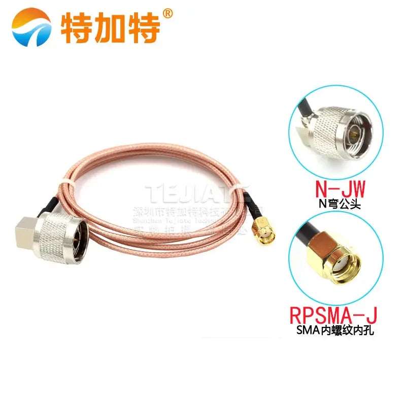 1pcs high frequency RF connection jumper  n male female to SMA male female screw inner hole rg316 N-JKW adapter wire 0.08~2M