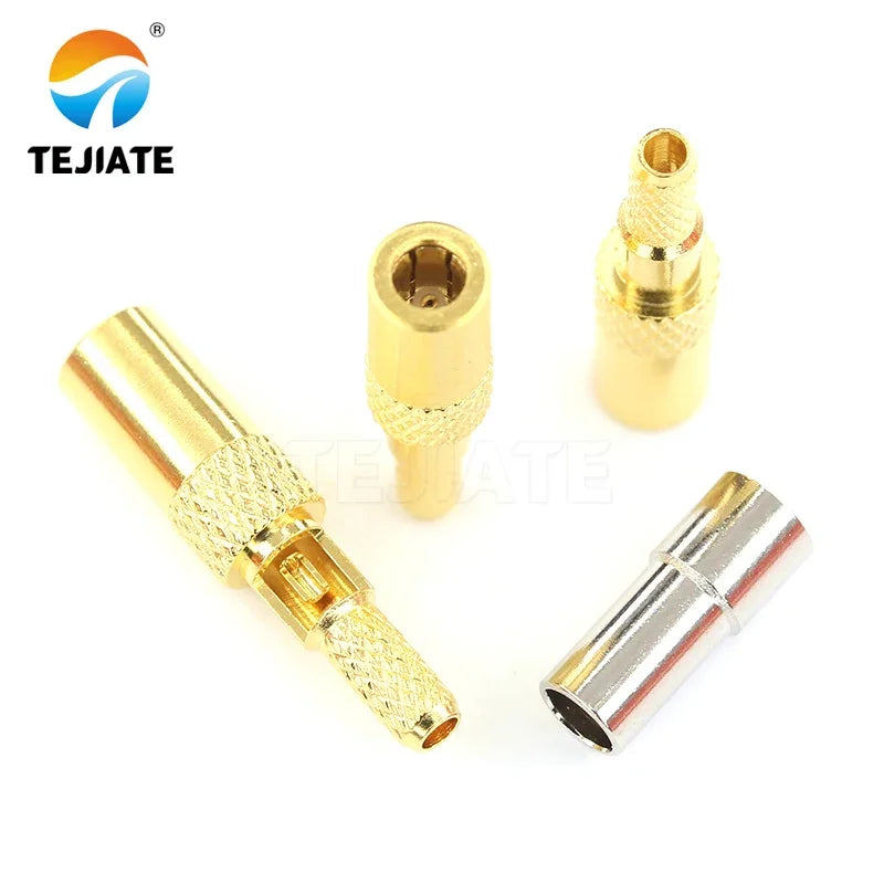 1PCS SSMB-K-1.5 Female RF Coaxial Connector Jack Crimp Window Type Adapter for RG316 Cable