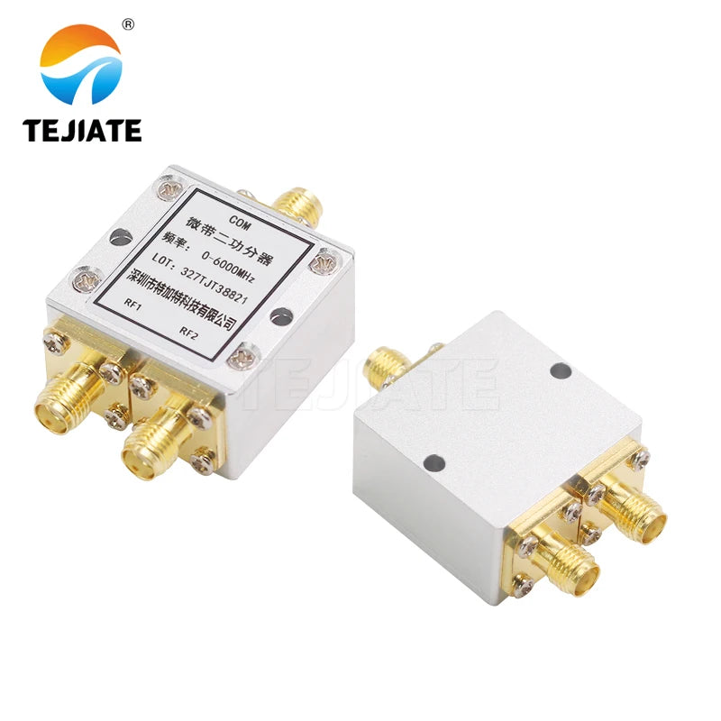 1PCS SMA Power Divider One to Two 0.5-8G 0-6000MHz Microstrip Splitters RF Combiner