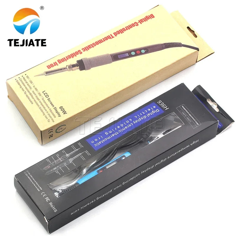Digital display adjustable constant temperature soldering iron Internal heating 60W-80W soldering iron