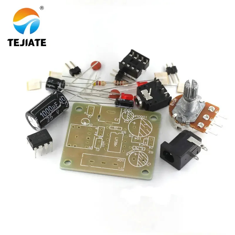 1PCS TEJIATE lm386 Module LM386 Ultra Miniature power amplifier board low power consumption