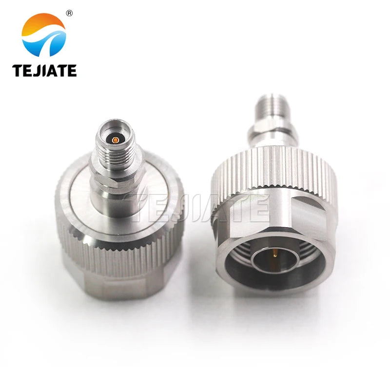 stainless steel millimeter wave SMA SMP N female to 1.85MM 2.4MM 2.92MM 3.5mm female rf coaxial high frequency adapter adaptor