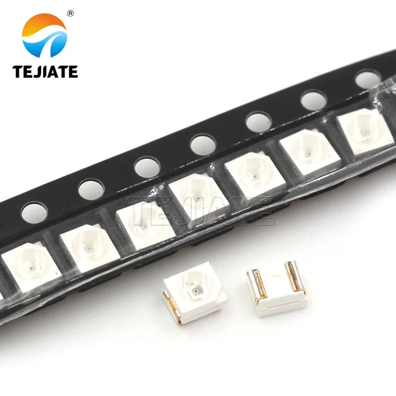 20PCS 3528 1210 Diode SMD LED Emerald Green True White Red Blue Warm White Yellow
