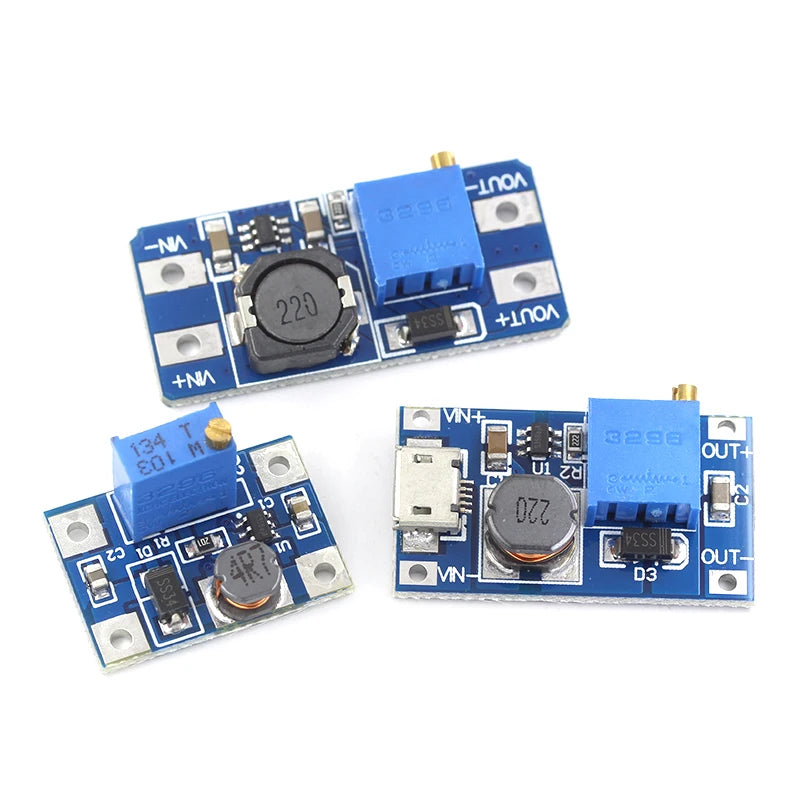 2a boost board DC-DC adjustable boost power module adjustable boost
