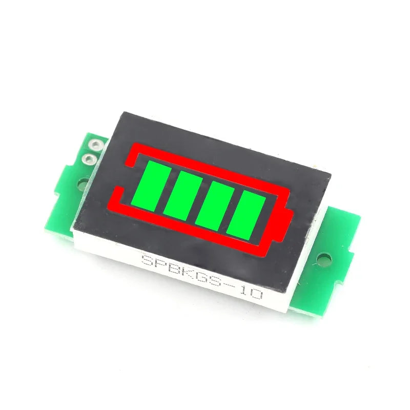 1/2/3/4/6/7/8S lithium battery meter Three-string LED lithium battery pack indicator board display module