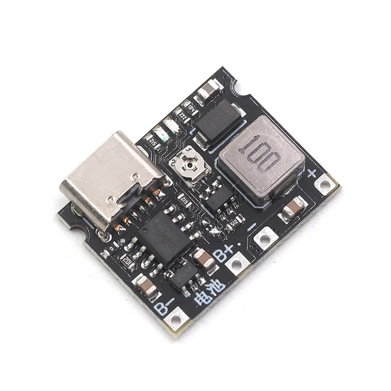Boost module 3.7V to 9V 5V modified 18650 lithium battery charging boost discharge integrated adjustable module 2A