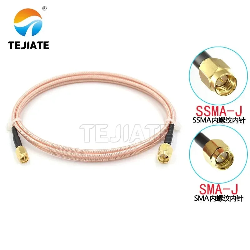 1PCS SSMA male to SMA male female extension cable SSMA-J to SMA-J SMA-KY BNC-J BNC-JW BNC-KY RF cable RG316 adapter cable