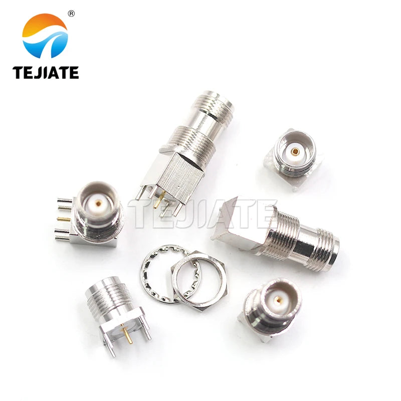 TNC-KYWE TNC-KE PCB welding vertical elbow female seat TNC-KYE TNC-50KHD