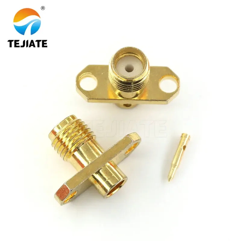 1PCS SMA RPSMA N Connector Male Header Srtaight/Bent Header Half Flexible Steel Welding Adapter Match For RG141/402