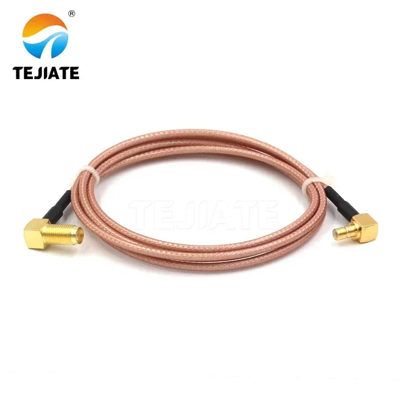 1PCS TEJIATE Adapter Cable SMB To SMA Type SMBJW Convert SMAKW 8-90CM 1M 1.5M 2M Length Connector RG316 Wire