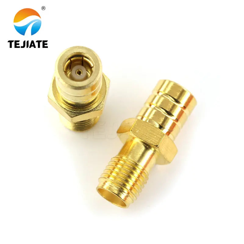 1PCS SMA to SMB Male and Female with Window Crimp RF Connector 50 OHM Gold Plated Solder adapter