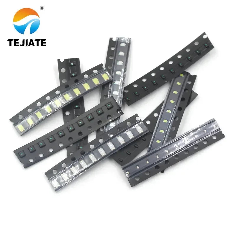 10PCS Bright LED Light Post 0402 1206 SMD Full Colour Lamp Bead Red Blue Green White Yellow Emitting Diode Electronic DIY Kit