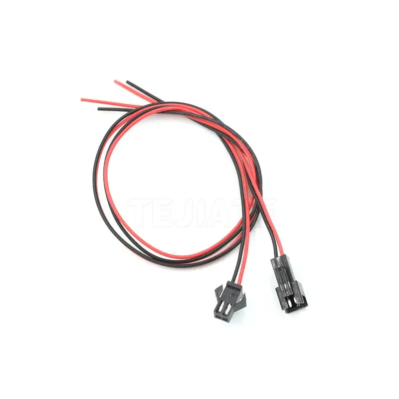 10Pairs 20-25cm Long JST SM 2Pins Plug Male To Female Wire Connector