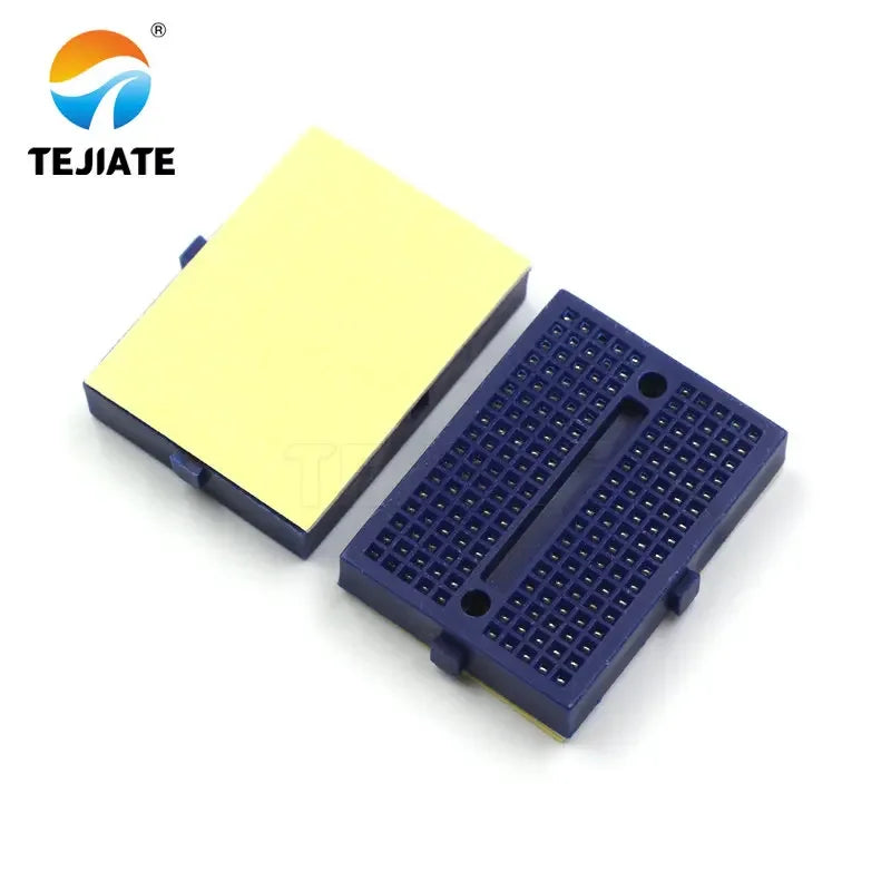 2PCS SYB-170 Universal Solderless Prototype Breadboard 170 tie-points Mini Breadboard DIY Kit White black Red yellow blue green