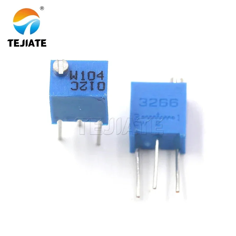 5pcs 3266W top adjustment adjustable precision potentiometer 1K 2/5/10/20/100/200/500K 103 multi-turn