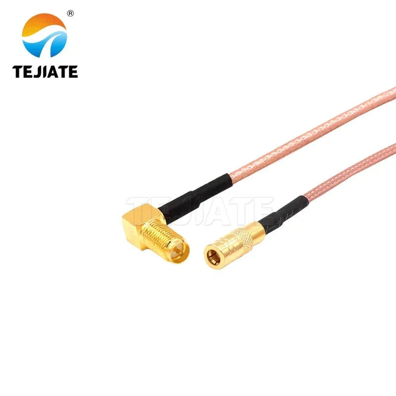 1PCS TEJIATE Adapter Cable SMB To RPSMA Type SMB-K Convert RPSMA-KW 8-90CM 1M 1.5M 2M Length Connector RG316 Wire