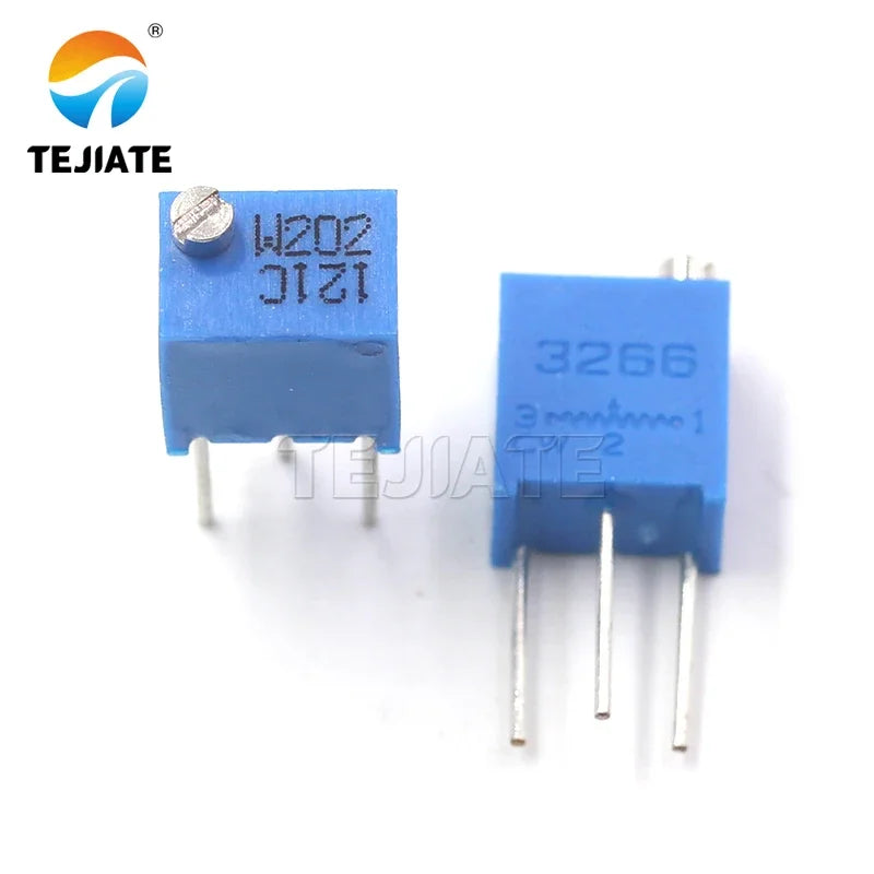 5pcs 3266W top adjustment adjustable precision potentiometer 1K 2/5/10/20/100/200/500K 103 multi-turn