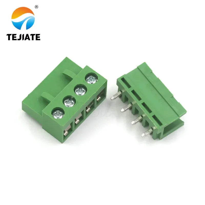 10 sets/batches of HT5.08 234567pin straight needle bending pin terminal plug type 300V 10A KF2EDGK 5.08mm spacing PCB connector