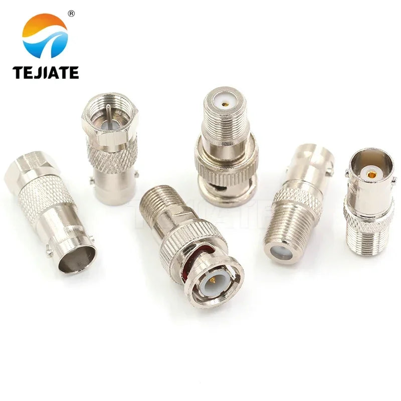 1PCS BNC-F-JK/KK/KJ Male to Female F Head British Adapter Bayonet Radio Frequency Connector