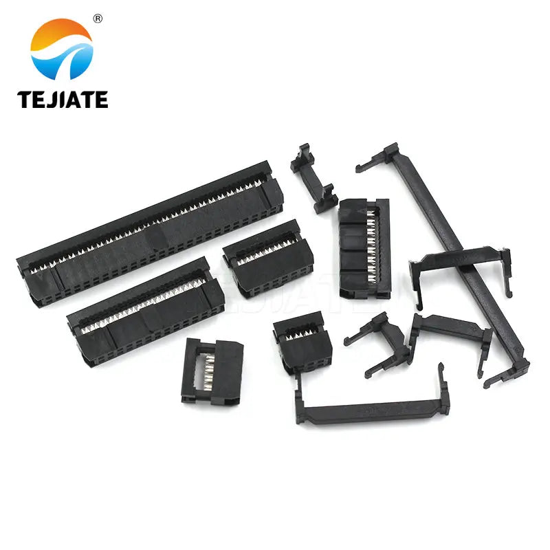 5 sets of FC crimping head, cable head, cow horn plug FC-6/8/10/16/20/26/40/50/64P 2.54MM