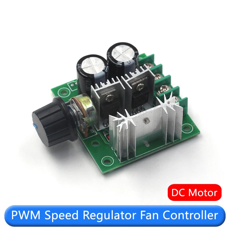PWM Speed Controller DC Motor Speed Control switch Fan Controller 12V-40V 10A Stepless Speed Regulator Control