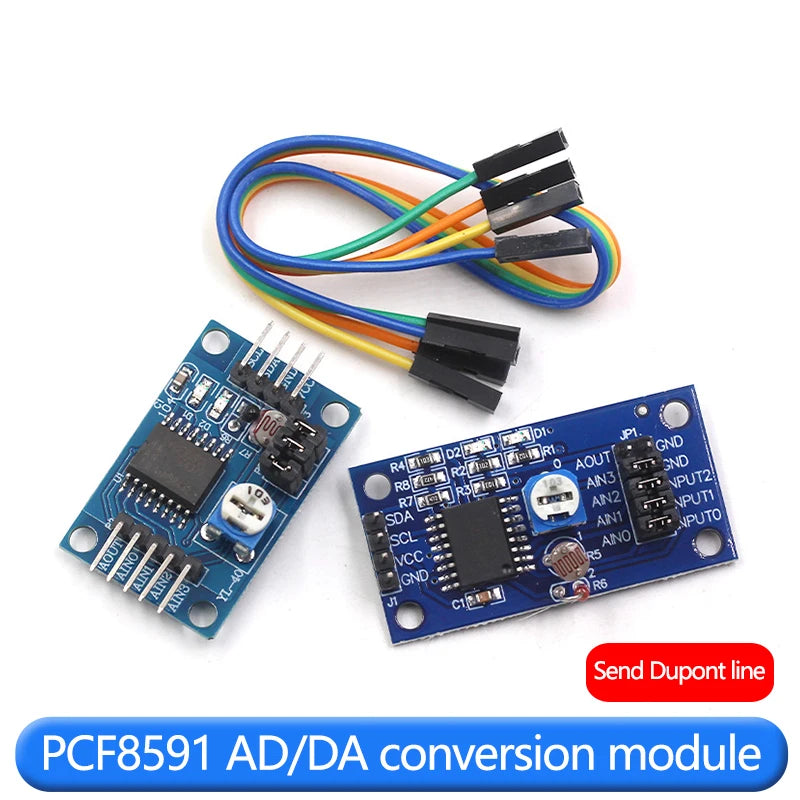 PCF8591 module AD/DA conversion module Temperature and illumination acquisition module For Arduino