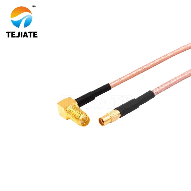 1PCS TEJIATE Adapter Cable MMCX To RPSMA Type MMCX-K Convert RPSMA-KW 8-90CM 1M 1.5M 2M Length Connector RG316 Wire
