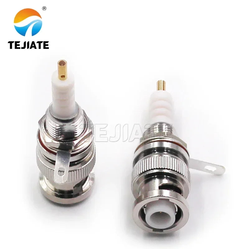 1pcs MHV-KFD High Voltage RF Connector MHV-KY Chassis Panel Through Wall Fixed Socket MHV-JY