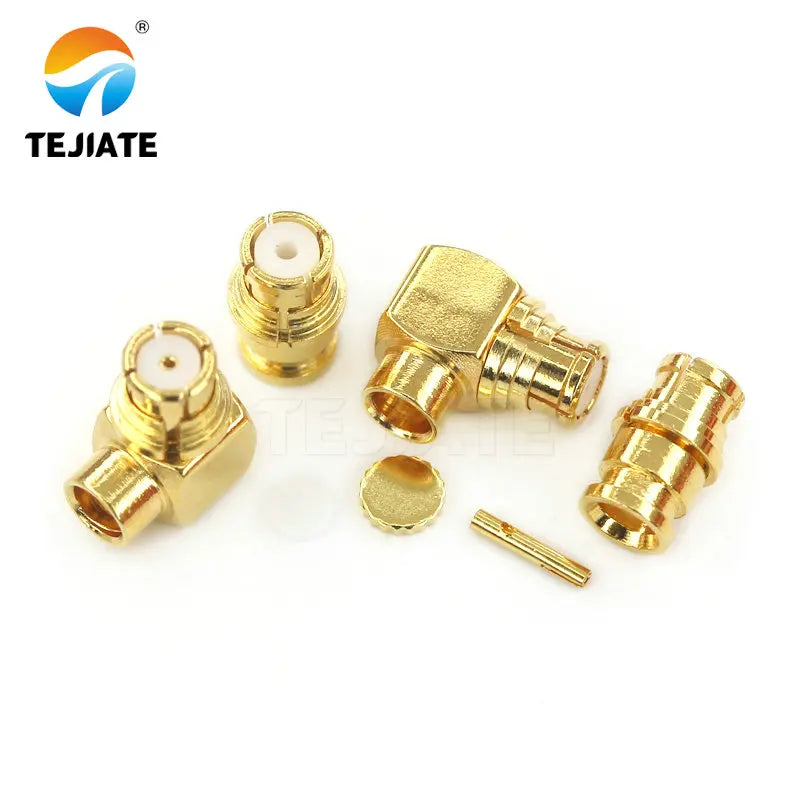 1 PCS SMP-KB2 SMP-KWB2 Adapter for RG405 Semi-felxible Semi-Rigid Cable All Copper Gold-Plated