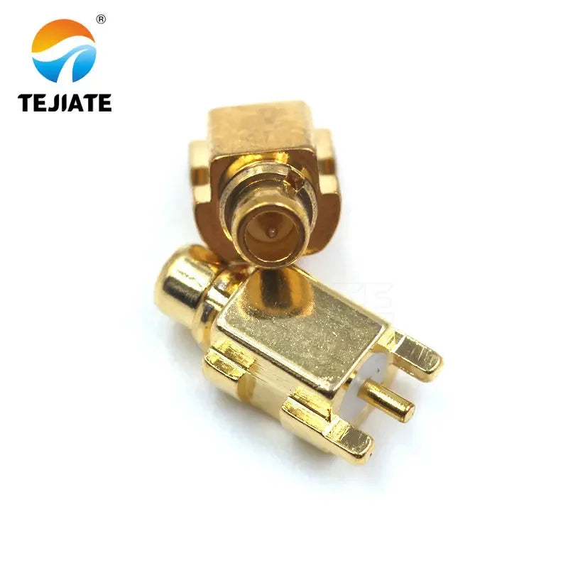 1PCS MCX MMCX KE-KWE-JE-JEF Connector Male/Female Base Straight Angle Bent Header Four Feet Welding PCB Socker Adapter