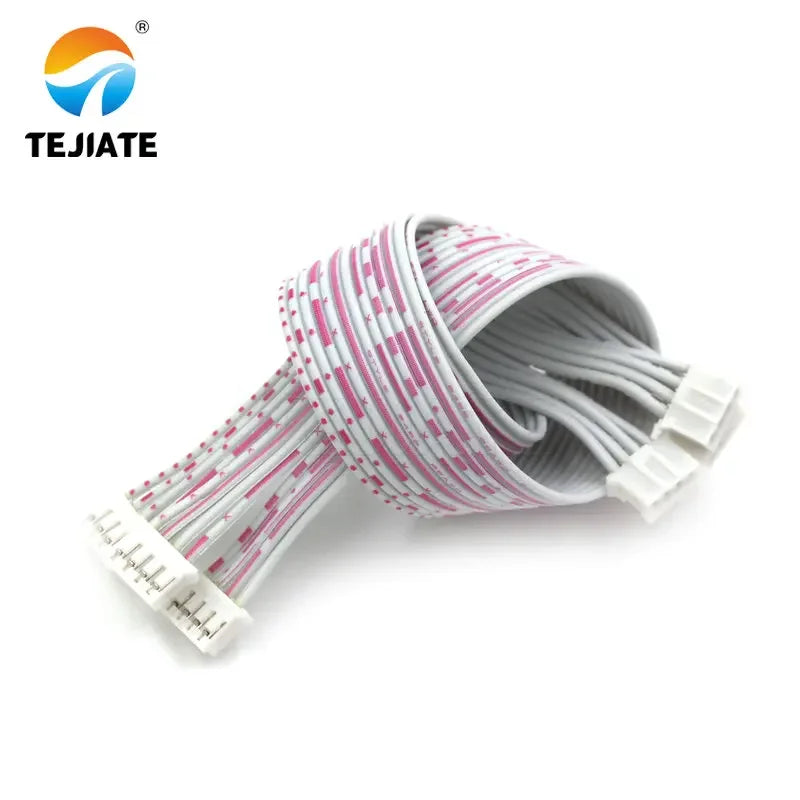 PH2.0mm spacing connecting wire 2.0 plug wire length 30/20/10CM red and white ribbon cable 2P/3P/4P/5P/6P/7P/8P/9P/10P/11P/12P