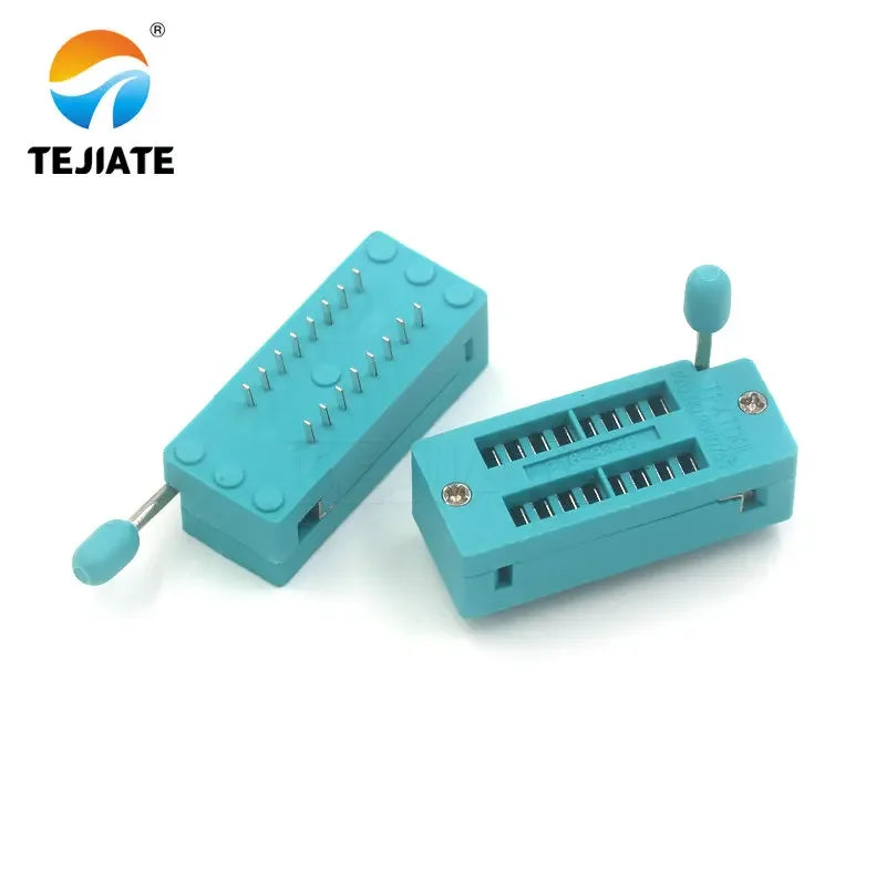 1PCS IC Locking Base Movable Socket Single Machine Chip 14/16/18/20/24/28/40P Test Pedestal