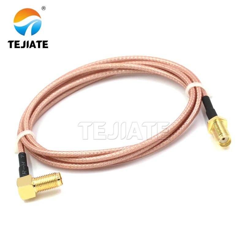 1PCS SMA-KY to SMA-KWY adapter cable RG316 RF cable SMA female straight head outer screw inner hole SMA-KK connecting wire