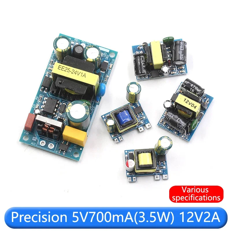 Precision 5V700mA (3.5W)/12V2A Isolation Switching Power Supply/ACDC Step-Down Module 220 to 5V