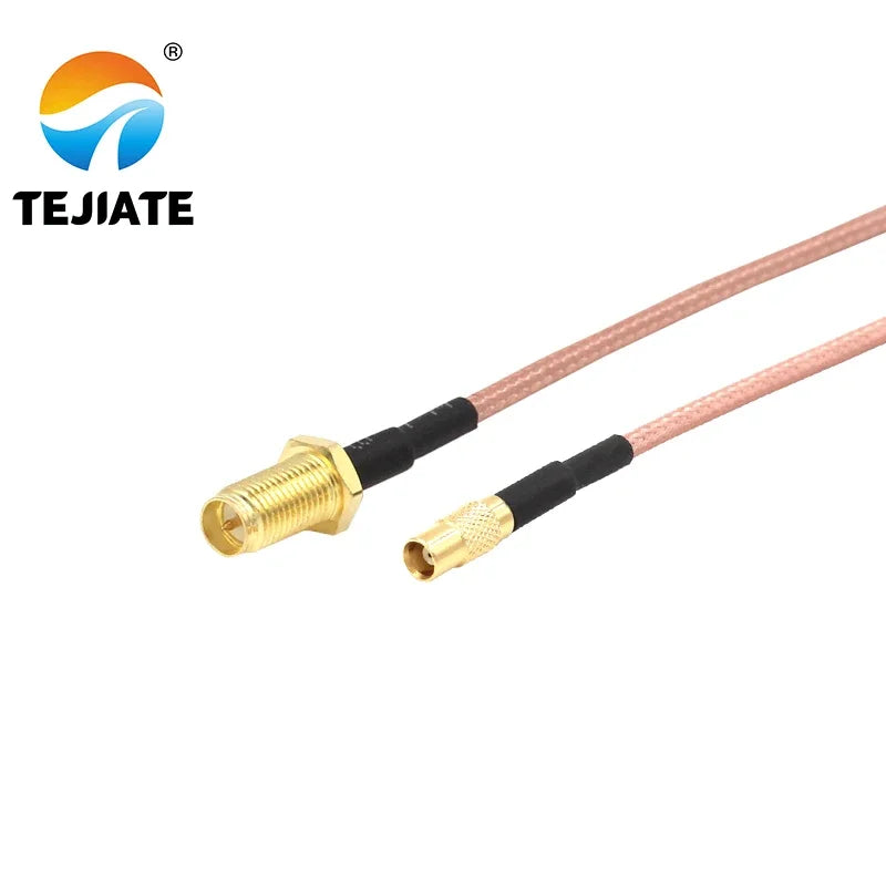 1PCS TEJIATE Adapter Cable MCX To RPSMA Type MCX-K Convert RPSMA-KY 8-90CM 1M 1.5M 2M Length Connector RG316 Wire