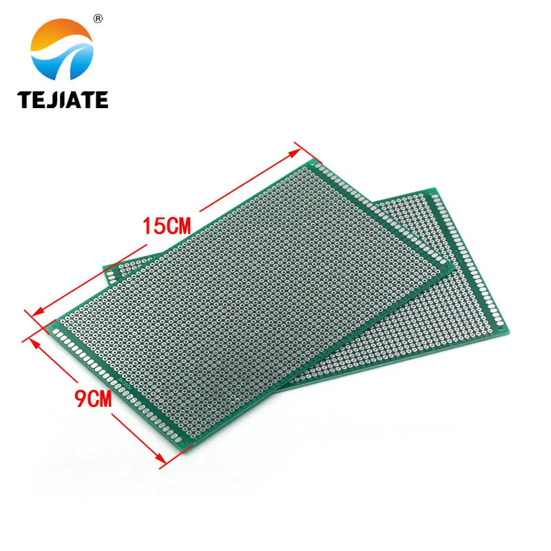 Double-sided tin plate PCB circuit board 4*6 5*7 6*8 7*9CM fiberglass board universal board perforated board