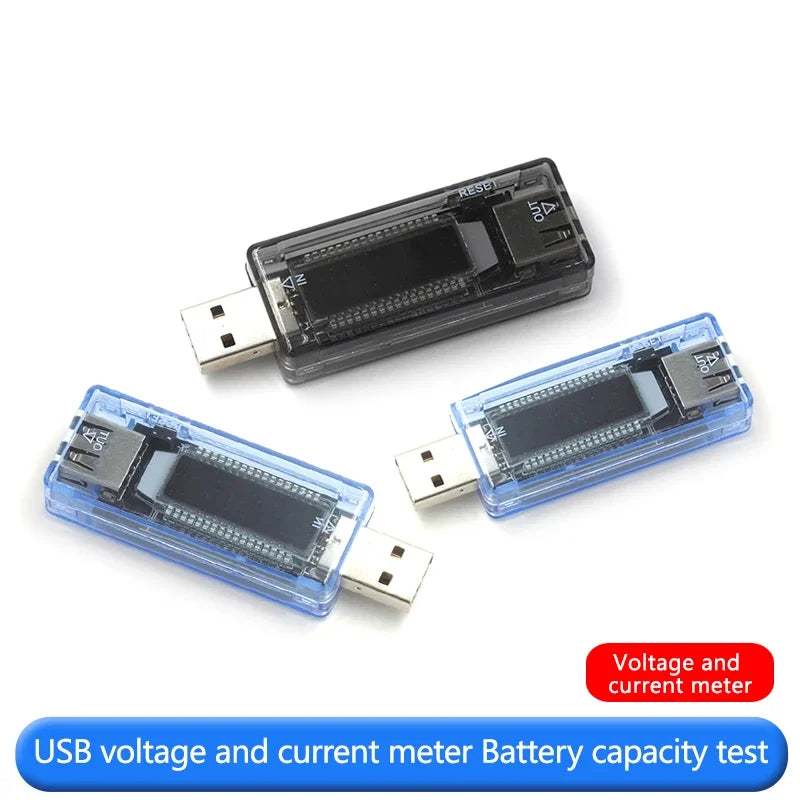 USB voltage and current meter power capacity mobile power test detector battery capacity tester KWS-V21