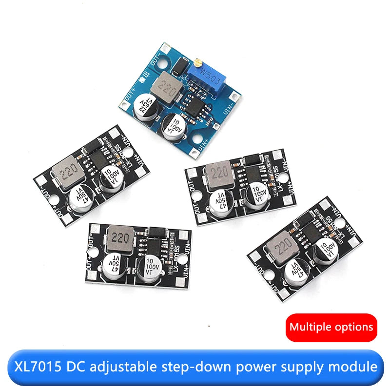 LX8015 DC-DC Adjustable Step-down Power Module Input 5-80V To 1-62V 1.5A Power Converter Over XL7015 For Solar Energy Circuit