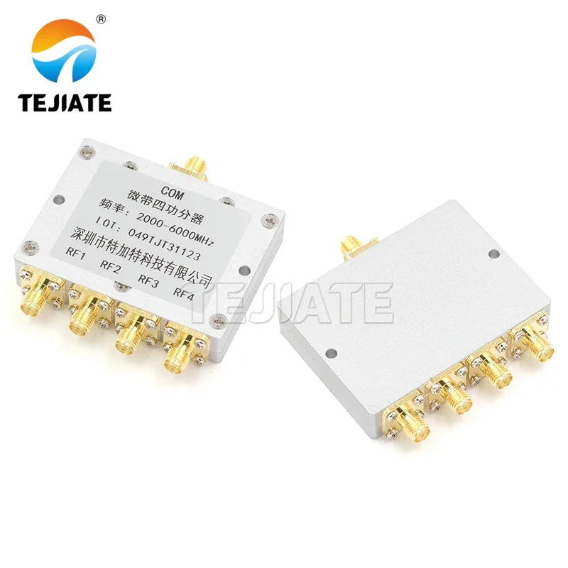 1PCS SMA Microstrip Power Divider, One Point Four, 0.5-8G SMA RF Combiner, WIFI 2-6G Power Divider
