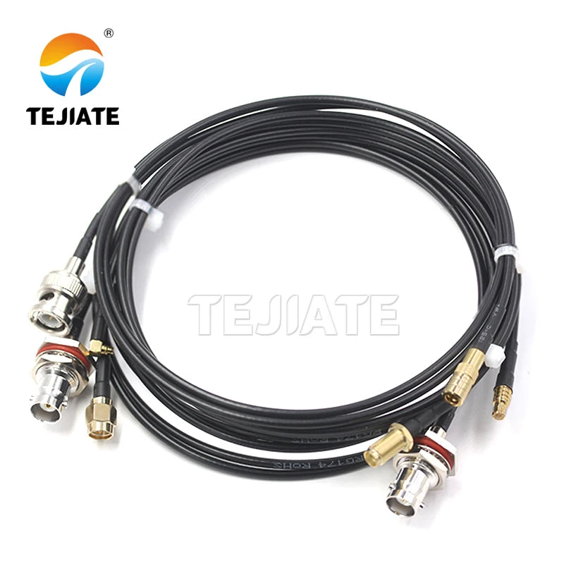 RG174 flexible RF cable BNC to SMA-JJ adapter cable BNC male to male SMB-K/MMCX coaxial jumper