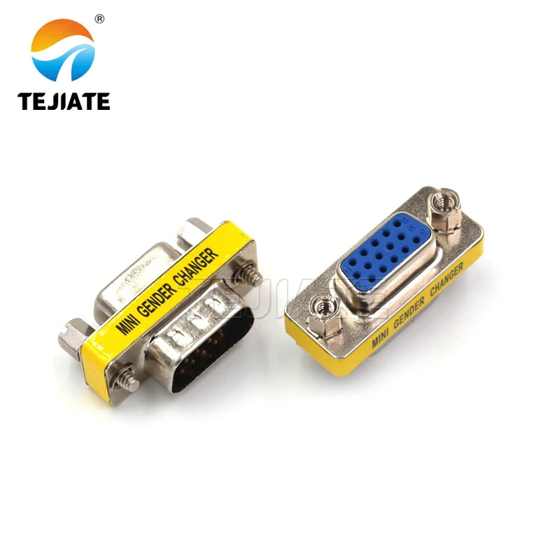 DB9/15/25 pin serial port male to female conversion head adapter RS232 male to male to female to female COM port