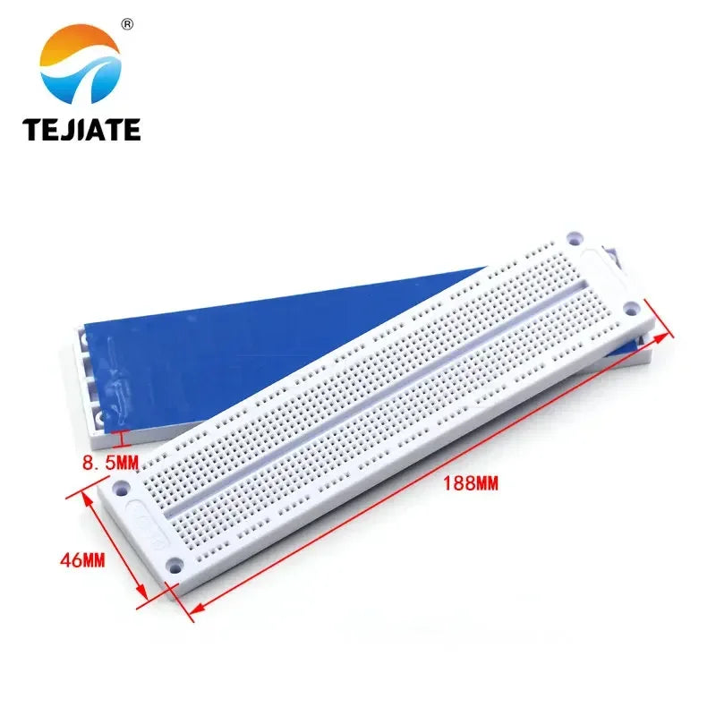 Breadboard SYB-130 SYB-170 SYB-500 MB-102 170 400 700 760 830 840 1600 Hole Power Module 1/2 Way Jump Wire Jumpers Free Splice