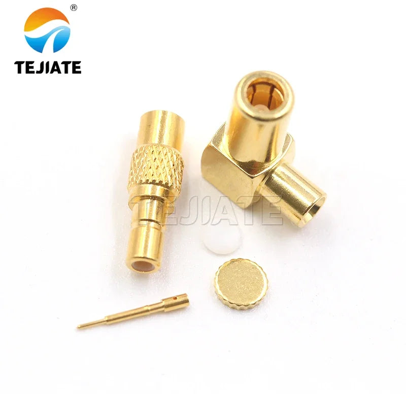 SSMB-KB2 SSMB-KWB2 SSMB connector matches RG405/086 50-2 semi-flexible semi-steel cables