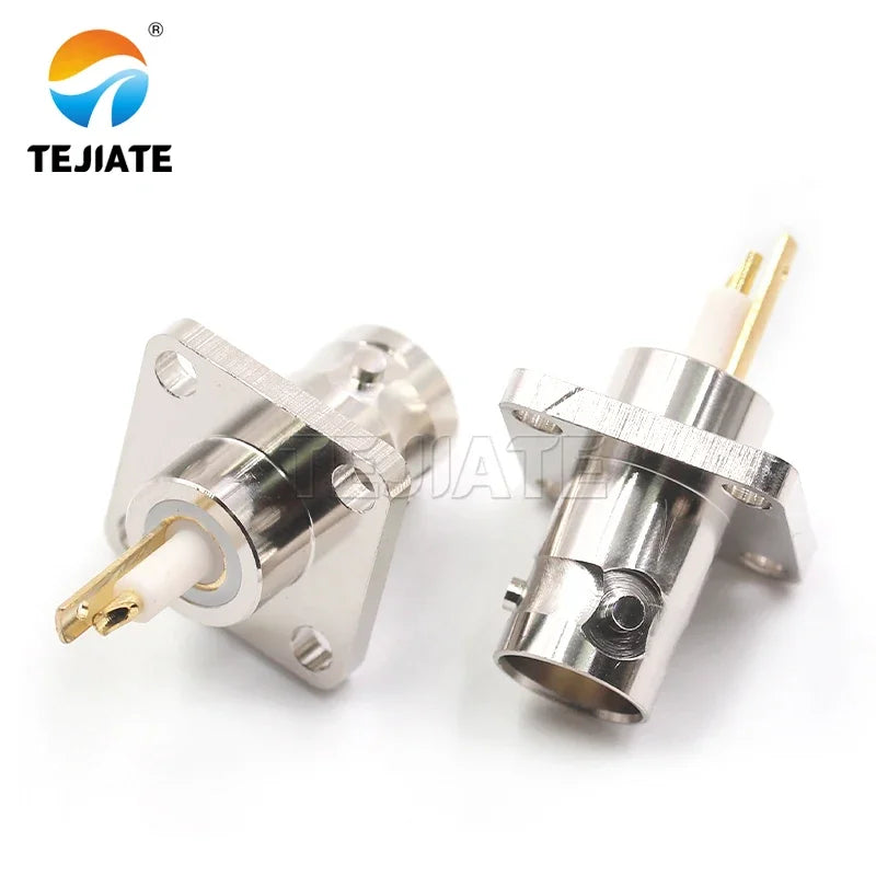 BJ77 triaxial BNC-KF TRB-KF 4-hole flange fixed 1553B bus socket
