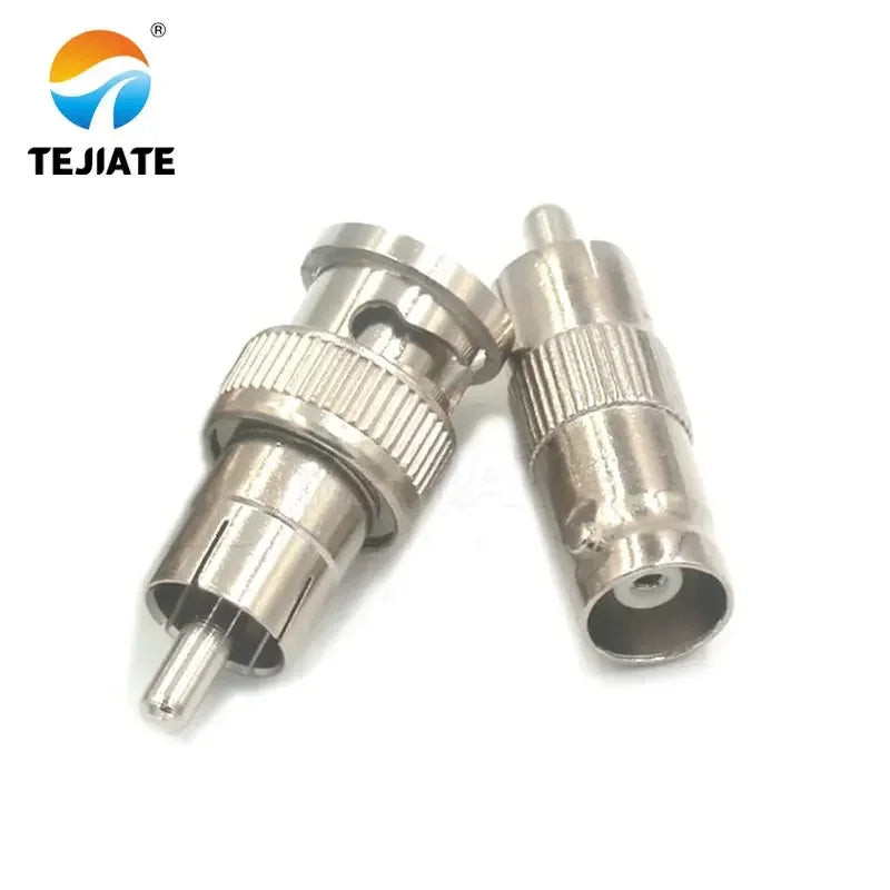 5Pcs/lot BNC Female To RCA AV Male Connector Adaptor For CCTV Security Camera Surveillance Video BNC MALE
